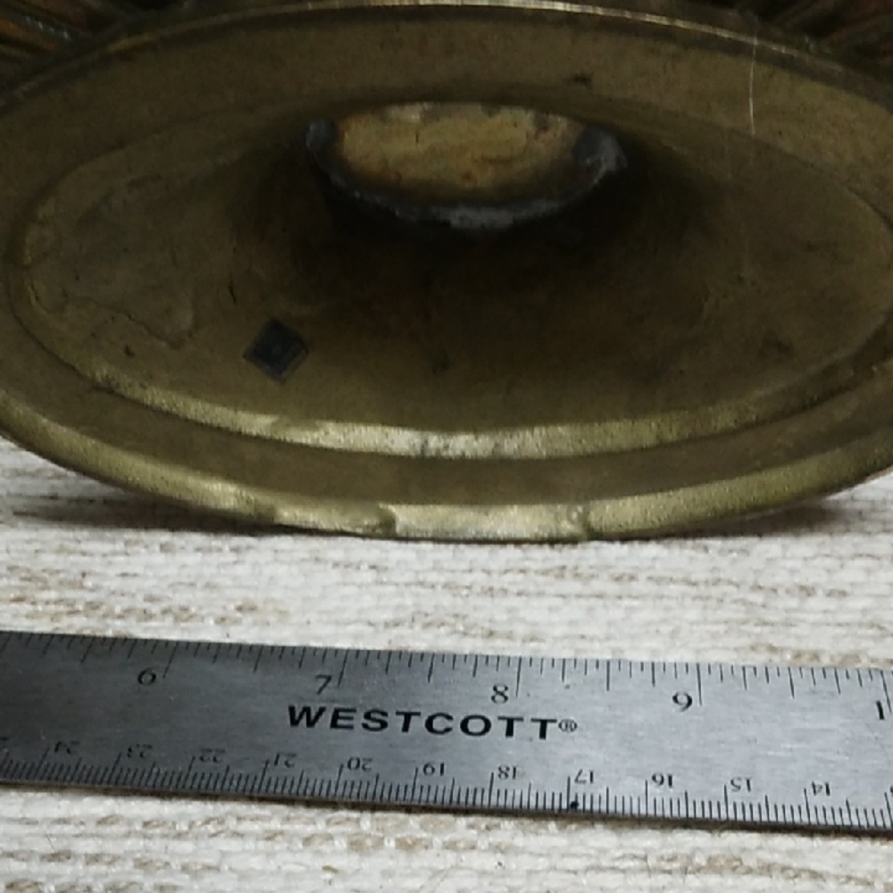 Vintage Brass Decorative Bowl - Picture 9 of 10